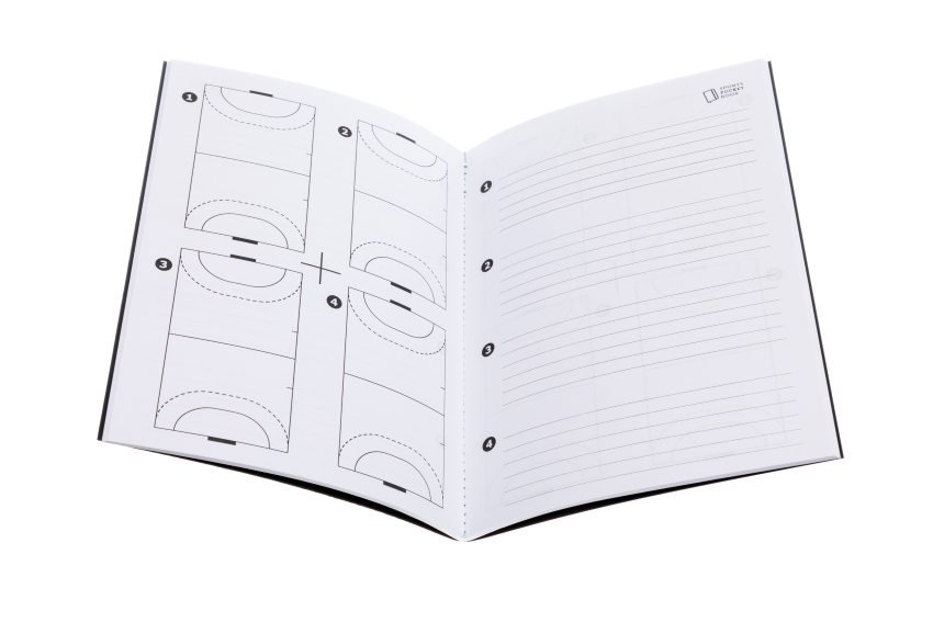 Handball Training Book Sports Pocket Book